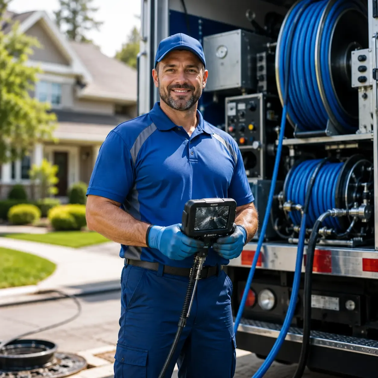 Local outdoor drain cleaning specialists in Lusby, MD